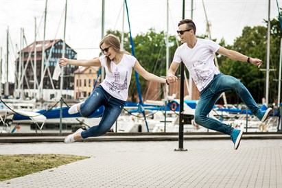 Romantiška fotosesija dviem Klaipėdoje