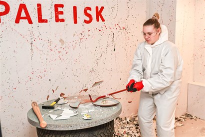 Emocijų paleidimas daužymo kambaryje