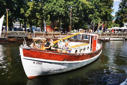 Privatus plaukimas laivu Kuršių mariose