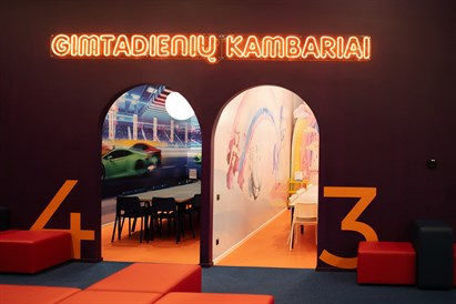 Šventė pasirinktame JUMPLAND kambaryje
