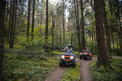 Lėk su keturračiu Vilniaus apylinkėse