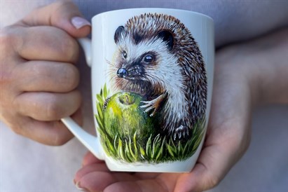 Tapybos ant porceliano kūrybinės dirbtuvės