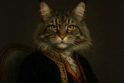 Karališkas augintinio portretas