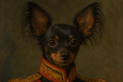 Karališkas augintinio portretas