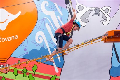 Visa diena pramogų parke „Adventica“