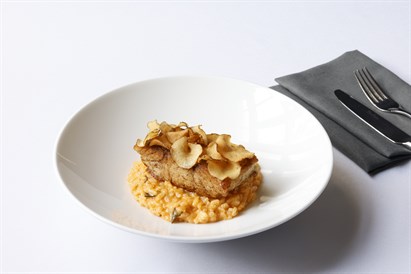 Ištaigingi patiekalai restorane „Vila Komoda“