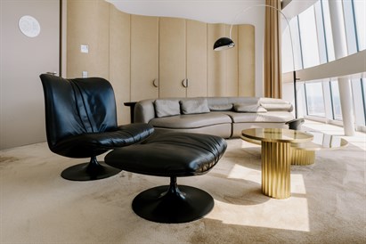 1 n. TV bokšto apartamentuose MIESTAS dviem