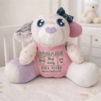 Prisiminimų žaislas iš kūdikio drabužėlių