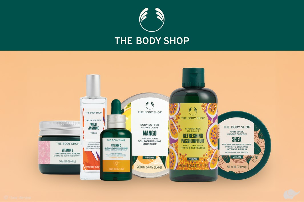 Parduotuvės „The Body Shop“ dovanų čekis
