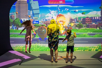 Interaktyvios atrakcijos HELLO PARK šeimai