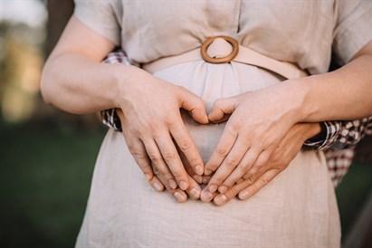 Profesionali mažylio laukimo fotosesija