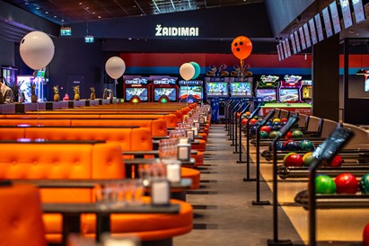 Pramogos APOLLO boulinge Klaipėdoje