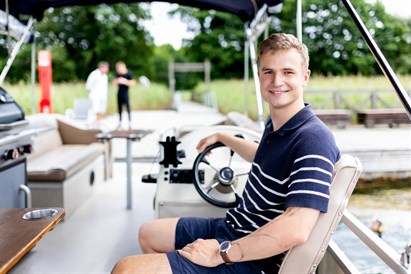 Jaukus pasiplaukiojimas laivu Trakuose