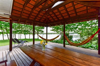 Poilsis namelyje + pirtelė ant ežero kranto