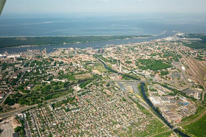 Apžvalginis skrydis virš Klaipėdos