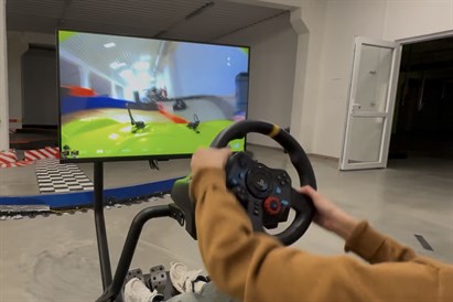 „MiniRace“ lenktynės su simuliatoriumi