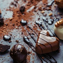 Šokolado gamybos pamokėlė dviem