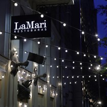 Romantiška vakarienė restorane „LaMari“ dviem