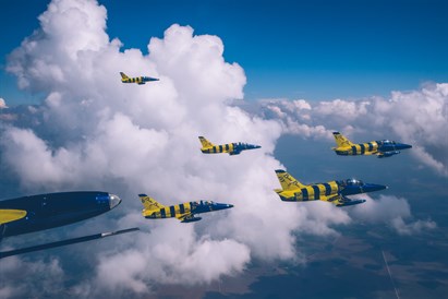 Skrydis reaktyviniu lėktuvu L-39C