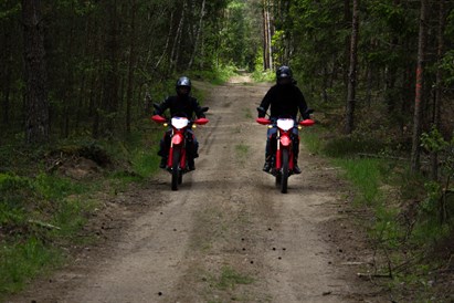 Keliauk enduro motociklu aplink Vilnių