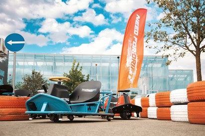 Važiavimas „drifto“ kartingu