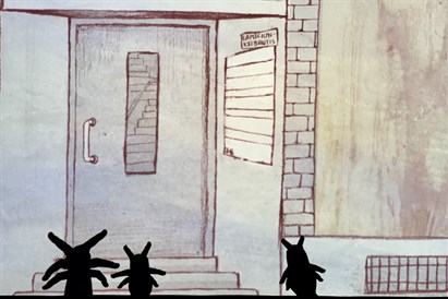 Apsilankymas rankų šešėlių teatre vaikams