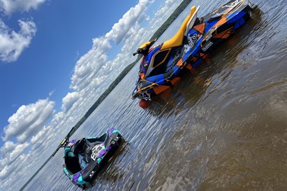 Lėkite vandens motociklu „Seadoo Spark“