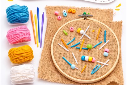 Kūrybinis siuvimo rinkinys vaikams