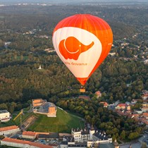 Skrydis oro balionu virš Vilniaus