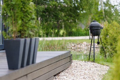 2 nakvynės „Comfort Villas“ namelyje su terasa