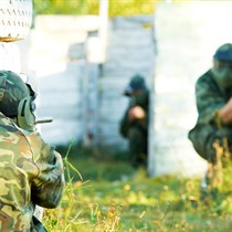 Azartiškas dažasvydžio žaidimas Panevėžyje