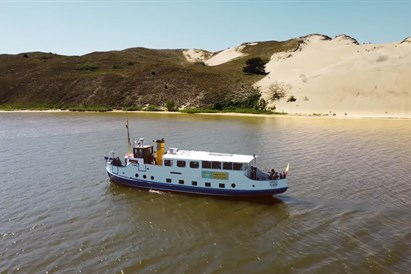 Kruizas Kuršių nerijoje laivu „Forelle“