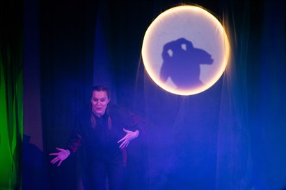 Apsilankymas rankų šešėlių teatre vaikams