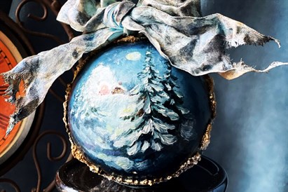 Kalėdų eglutės žaisliuko kūrybinės dirbtuvės