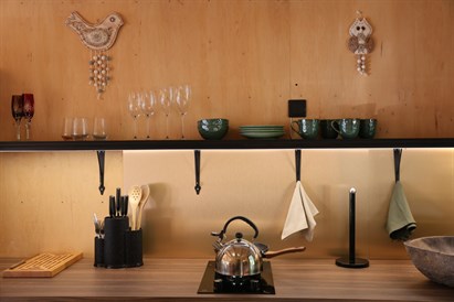 Nakvynė privačiame miško namelyje dviem