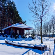 Poilsis namelyje + pirtelė šaltuoju sezonu