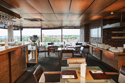 Vakarienė panoraminiame restorane Klaipėdoje