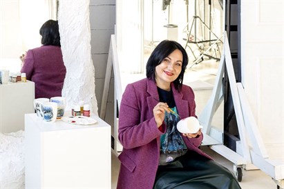 Tapybos ant porceliano kūrybinės dirbtuvės