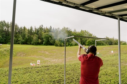 Šaudymas į skriejančius taikinius