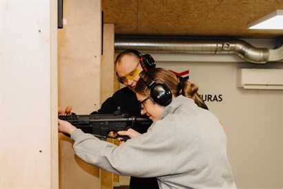 Parako kvapas Vilniuje – šaudymo pramoga