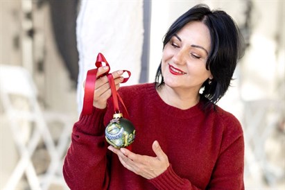 Kalėdų eglutės žaisliuko kūrybinės dirbtuvės