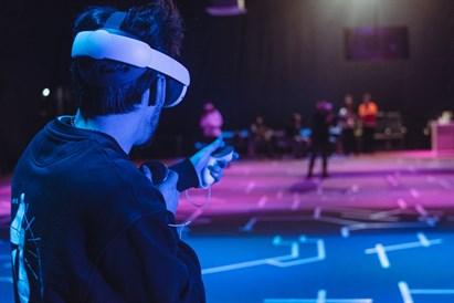 Pramogos Virtualios realybės arenoje