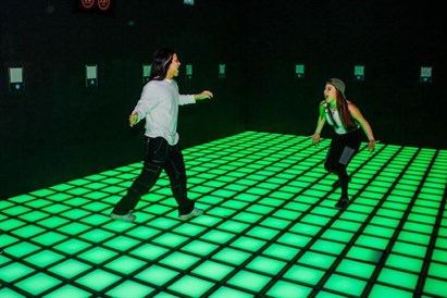 Interaktyvus žaidimas „Lava Floor“ d. d.