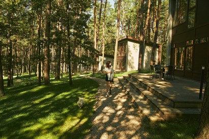 Nakvynė BELVILYJE keturviečiame namelyje