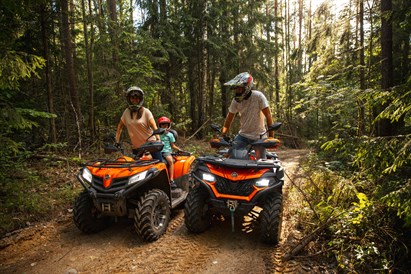 Lėk su keturračiu Vilniaus apylinkėse