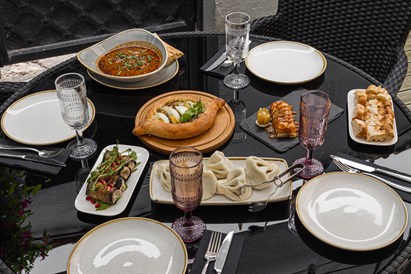 Išskirtinė vakarienė restorane „Georgian House“