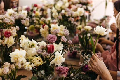 Floristikos dirbtuvės komandos formavimui