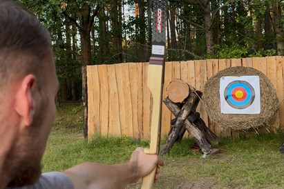 Nakvynė namelyje „Miško kortai“ + pramogos 