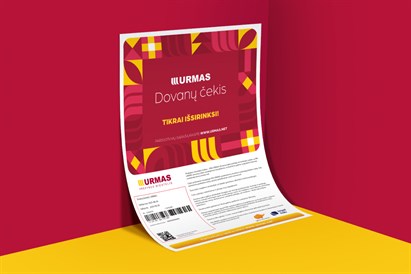 Dovanų čekis | URMAS