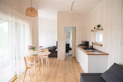 Nakvynė PINE PLACE TRIO namelyje dviem d. d. 